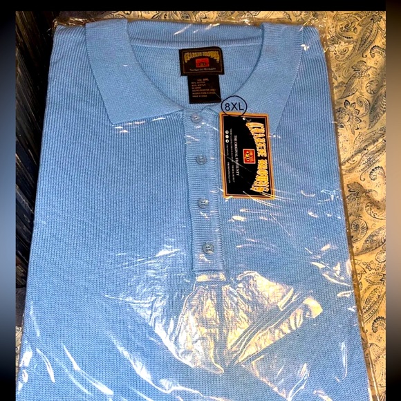 Solid Blue Rare 8XL FB County Charlie Brown Shirt - Picture 9 of 12